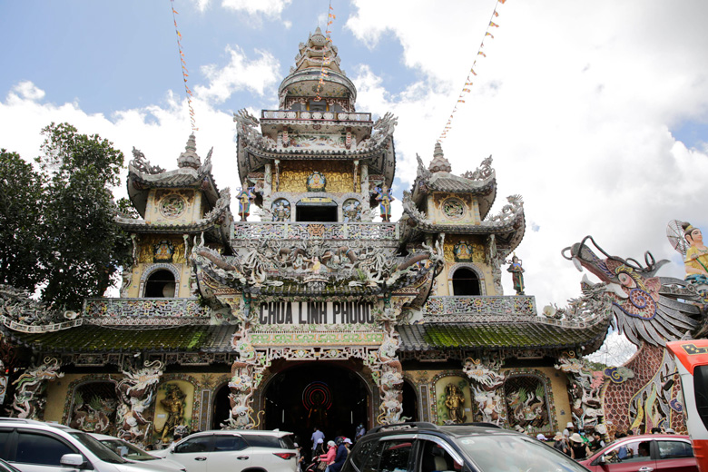 Lâm Đồng: Chiêm bái công trình kiến trúc tâm linh đặc sắc ở chùa Linh Phước