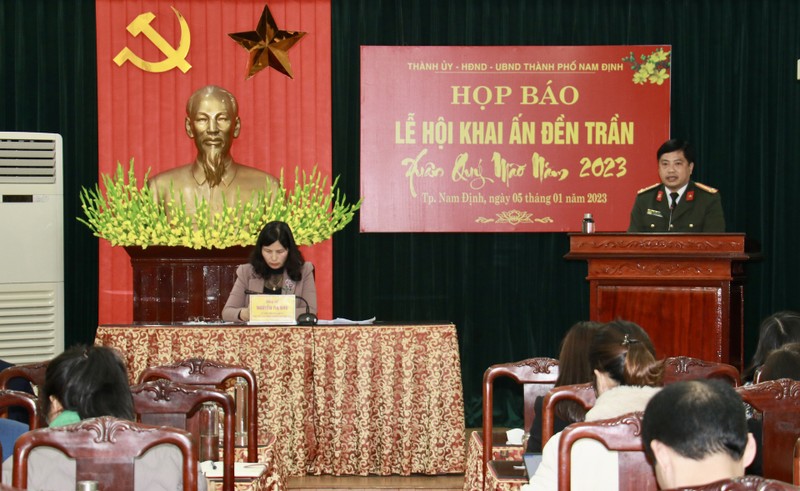 Nam Định chuẩn bị cho Lễ hội khai ấn Đền Trần Xuân Quý Mão 2023