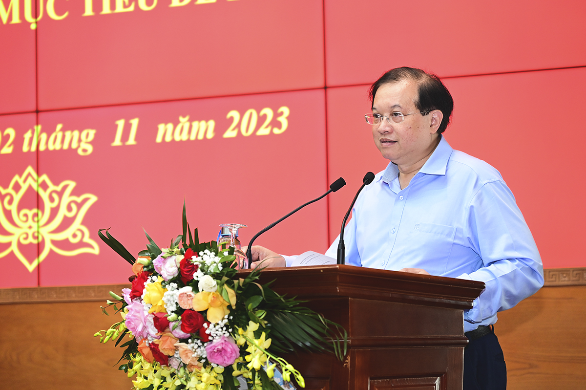 Hội nghị quán triệt Nghị quyết của Ban Cán sự Đảng Bộ VHTTDL về các giải pháp nhằm tăng tốc về đích toàn diện các mục tiêu đề ra trong năm 2023