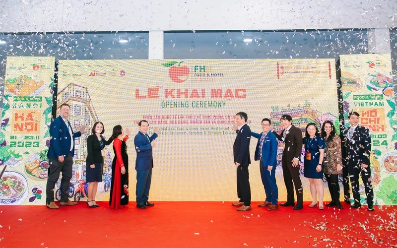 Khai mạc triển lãm quốc tế thực phẩm và khách sạn Hà Nội 2023