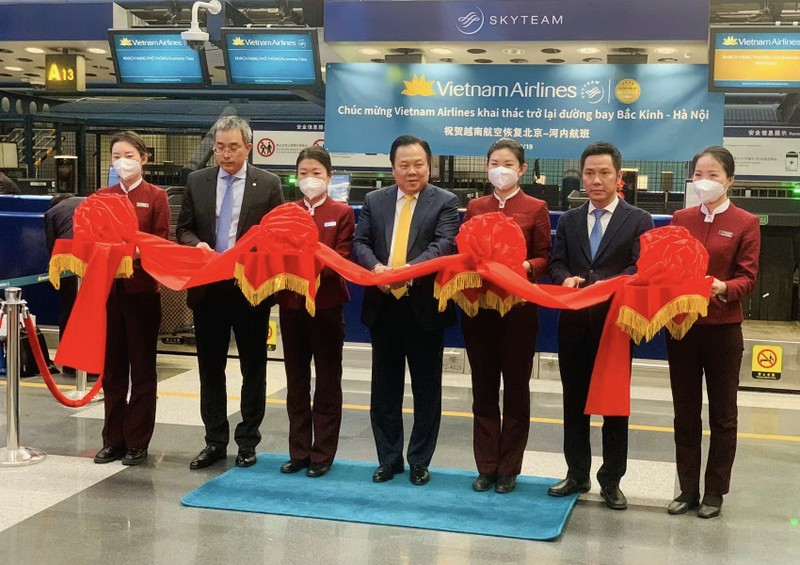 Khôi phục đường bay Hà Nội-Bắc Kinh sau hơn 3 năm gián đoạn