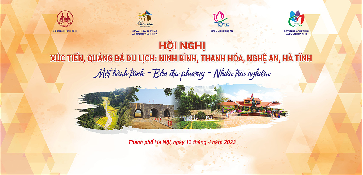 Ninh Bình - Thanh Hóa - Nghệ An - Hà Tĩnh liên kết xúc tiến du lịch