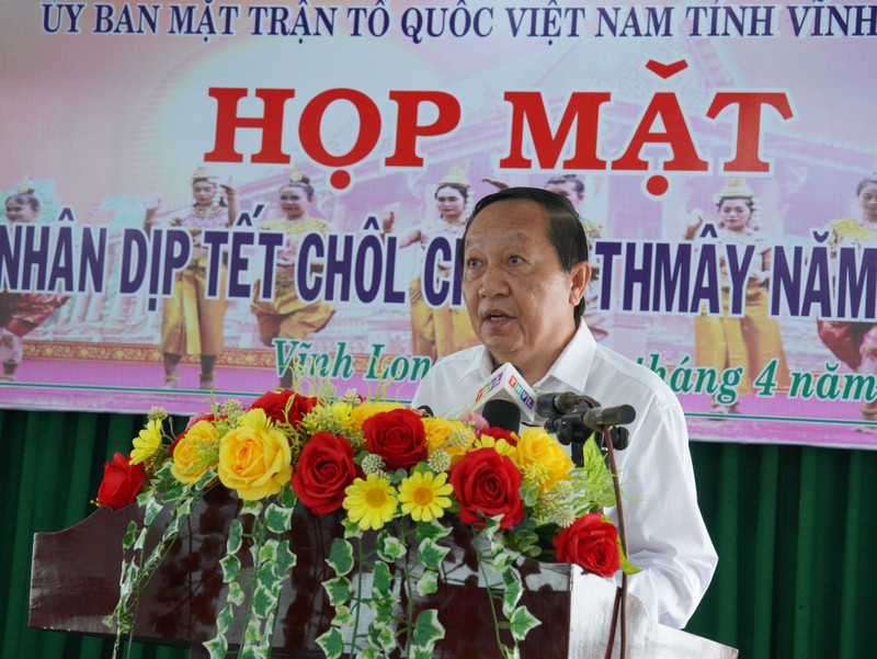 Vĩnh Long họp mặt Tết Chôl Chnăm Thmây của người dân tộc Khmer