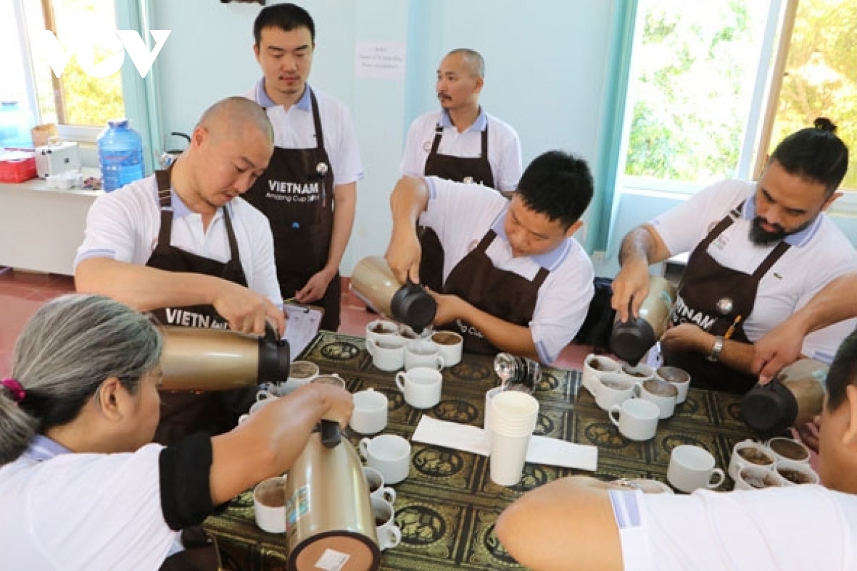 Khai mạc vòng chung kết cuộc thi cà phê đặc sản Việt Nam 2023