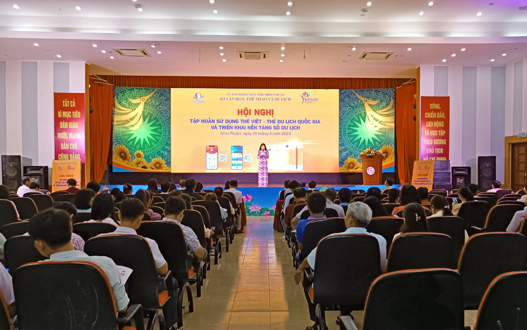 Ninh Thuận triển khai sử dụng Thẻ Việt - Thẻ du lịch quốc gia và áp dụng các nền tảng số du lịch của Tổng cục Du lịch