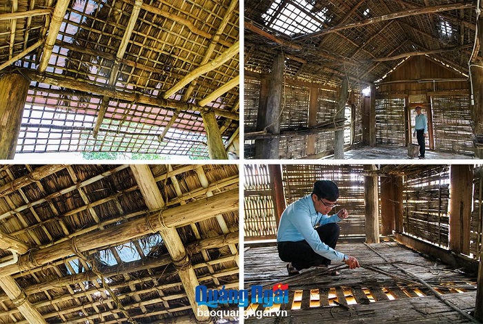 Sớm sửa chữa Khu bảo tồn văn hóa thôn Làng Teng - Quảng Ngãi
