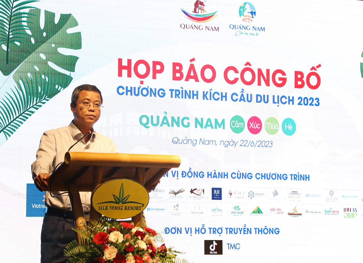 Công bố chương trình kích cầu du lịch 2023 “Quảng Nam - Cảm xúc mùa hè”