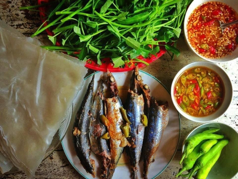 Món cá nục hấp ở miền biển xứ Quảng