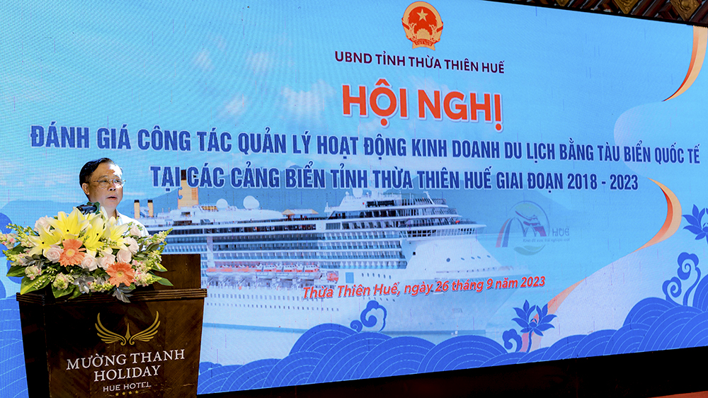 Thừa Thiên Huế tìm giải pháp tăng cường thu hút khách du lịch tàu biển