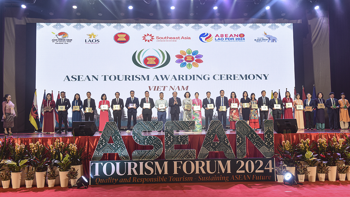 25 địa phương, đơn vị của Việt Nam được tôn vinh tại Giải thưởng Du lịch ASEAN 2024