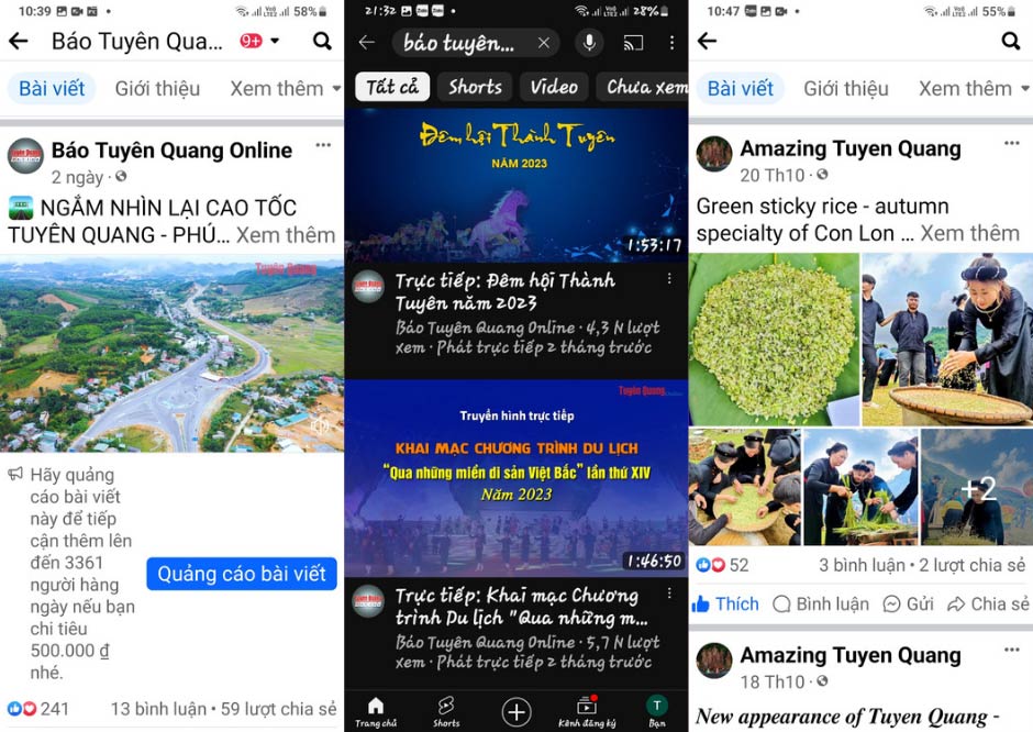 Tuyên Quang: Truyền thông du lịch trên mạng xã hội