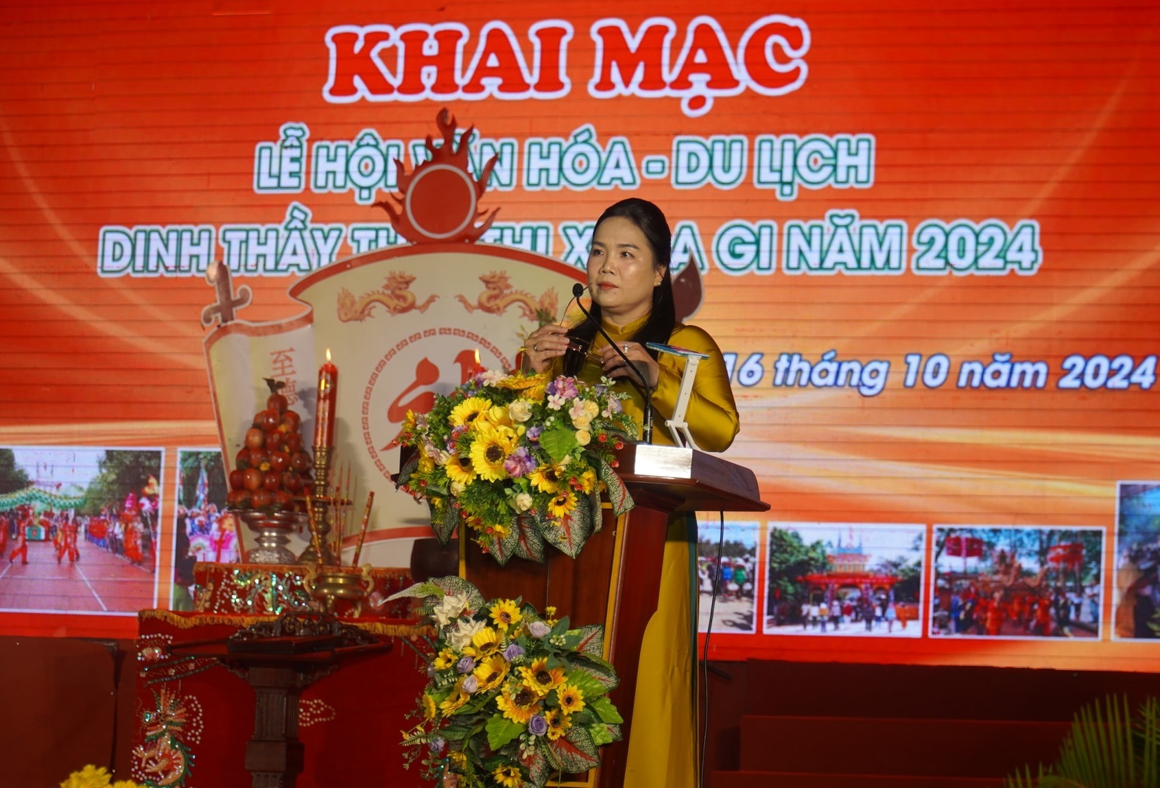 Bình Thuận: Khai mạc lễ hội Văn hoá - Du lịch Dinh Thầy Thím năm 2024