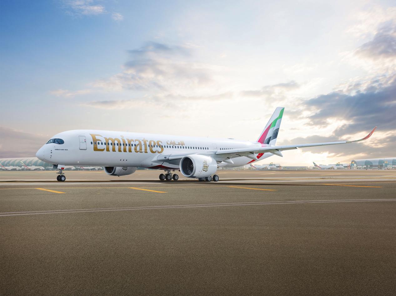 Chiếc A350 đầu tiên gia nhập đội bay của Emirates 