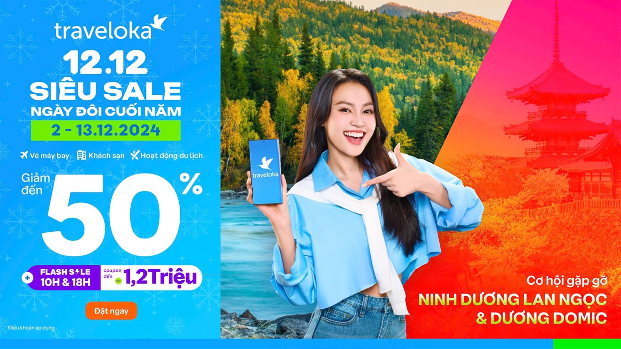 Tận hưởng ưu đãi giảm giá lên đến 50% cho kỳ nghỉ đông và những chuyến du lịch nhiệt đới