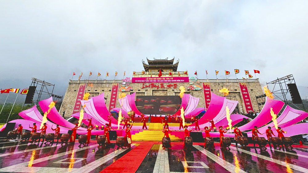 Lễ hội Xuân Tây Yên Tử và Tuần Văn hóa - Du lịch tỉnh Bắc Giang góp phần quan trọng định vị thương hiệu du lịch địa phương
