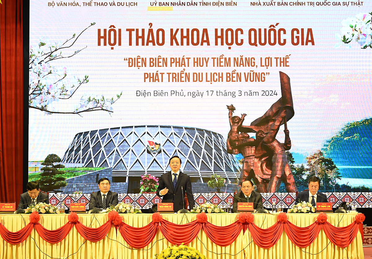 Phó Thủ tướng Trần Hồng Hà: Phát triển du lịch trên cơ sở  tôn vinh di sản - bảo tồn văn hóa - phát triển xanh, bền vững