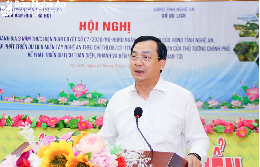 Nghệ An sẽ ban hành Nghị quyết mới về phát triển du lịch miền Tây Nghệ An theo tinh thần Chỉ thị 08 của Thủ tướng