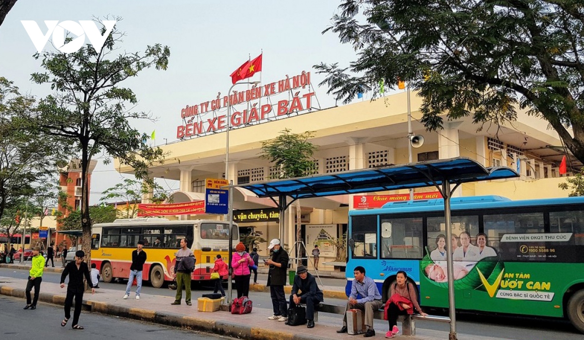 Vé máy bay tăng cao, các bến xe ở Hà Nội dự kiến tăng 350% công suất