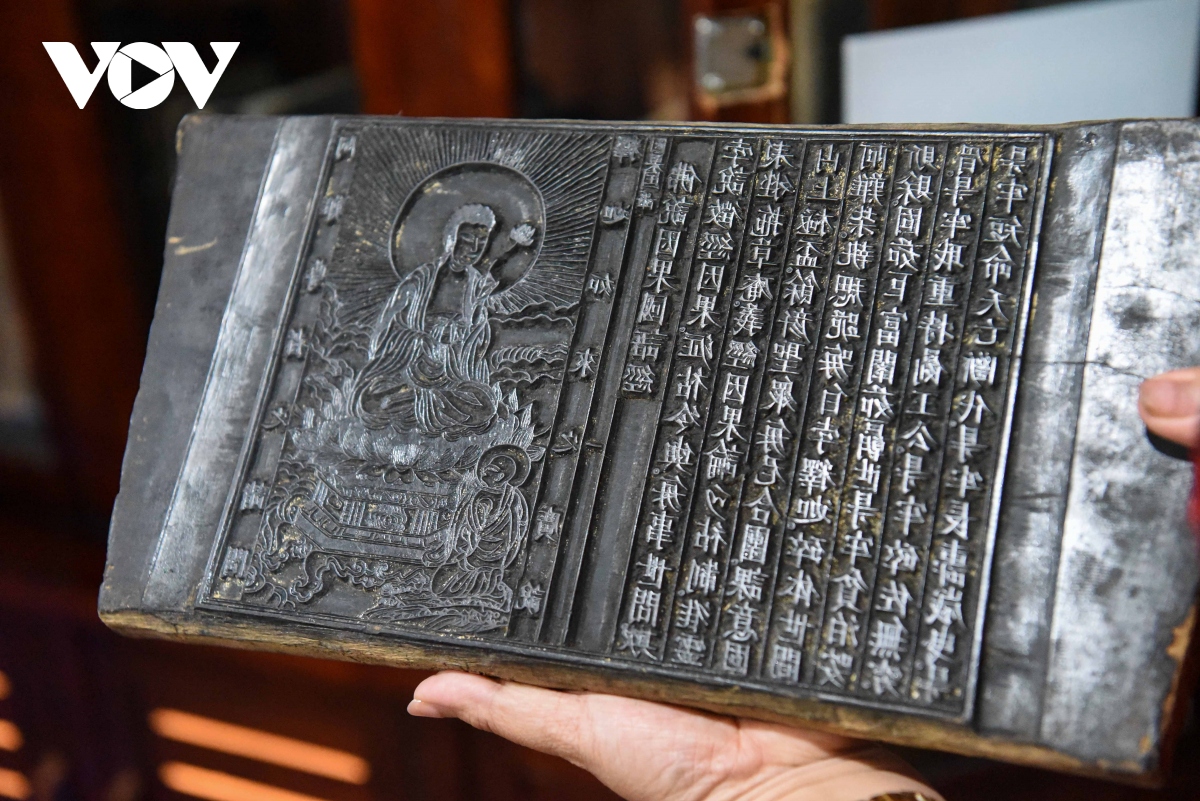 Cận cảnh mộc bản hàng trăm tuổi vừa được công nhận Bảo vật Quốc gia ở Bắc Ninh