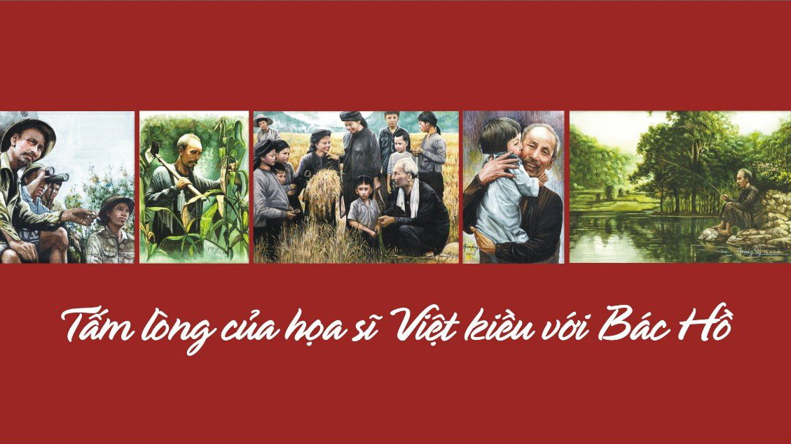 Sẽ tổ chức Triển lãm “Tấm lòng của họa sĩ Việt kiều với Bác Hồ” tại Bảo tàng Mỹ thuật Việt Nam