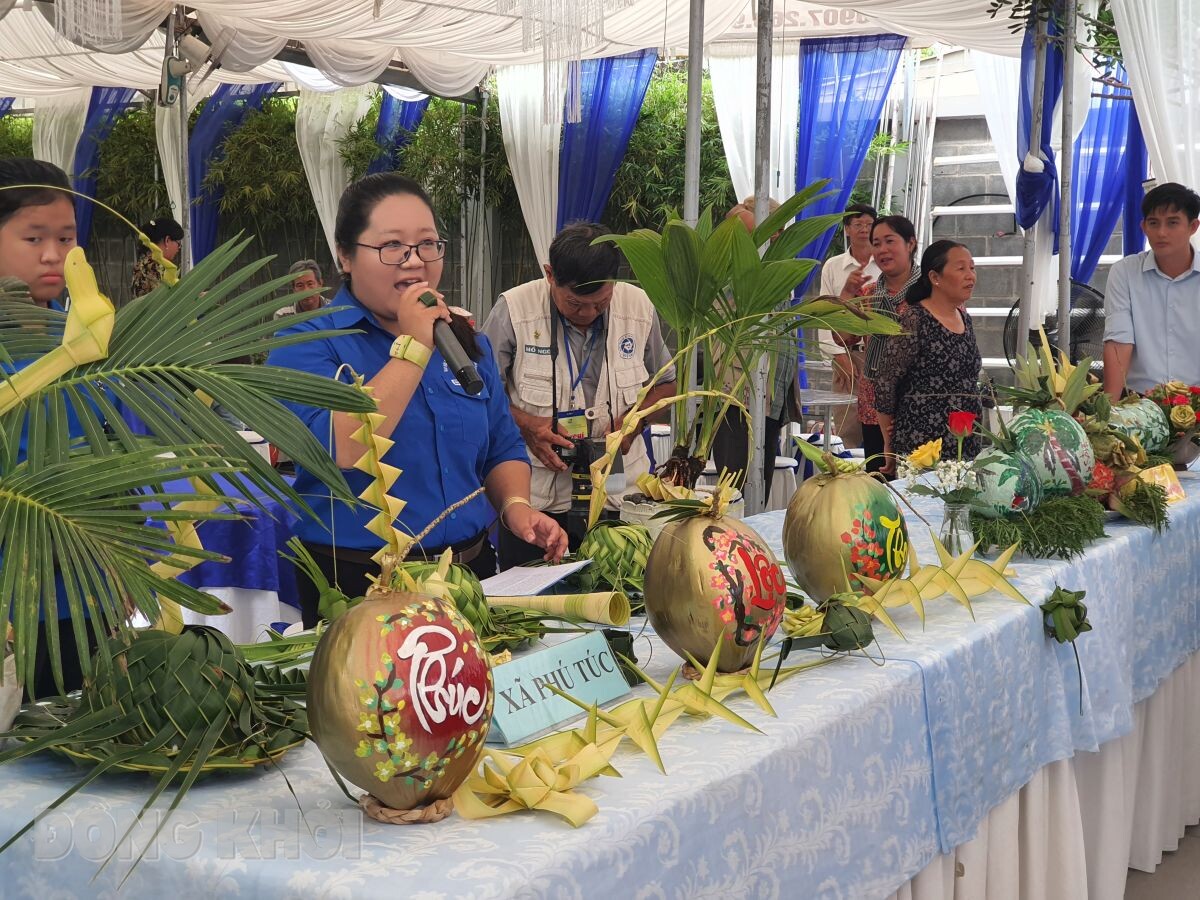 Bến Tre: Tranh tài chế biến các sản phẩm và ẩm thực từ dừa
