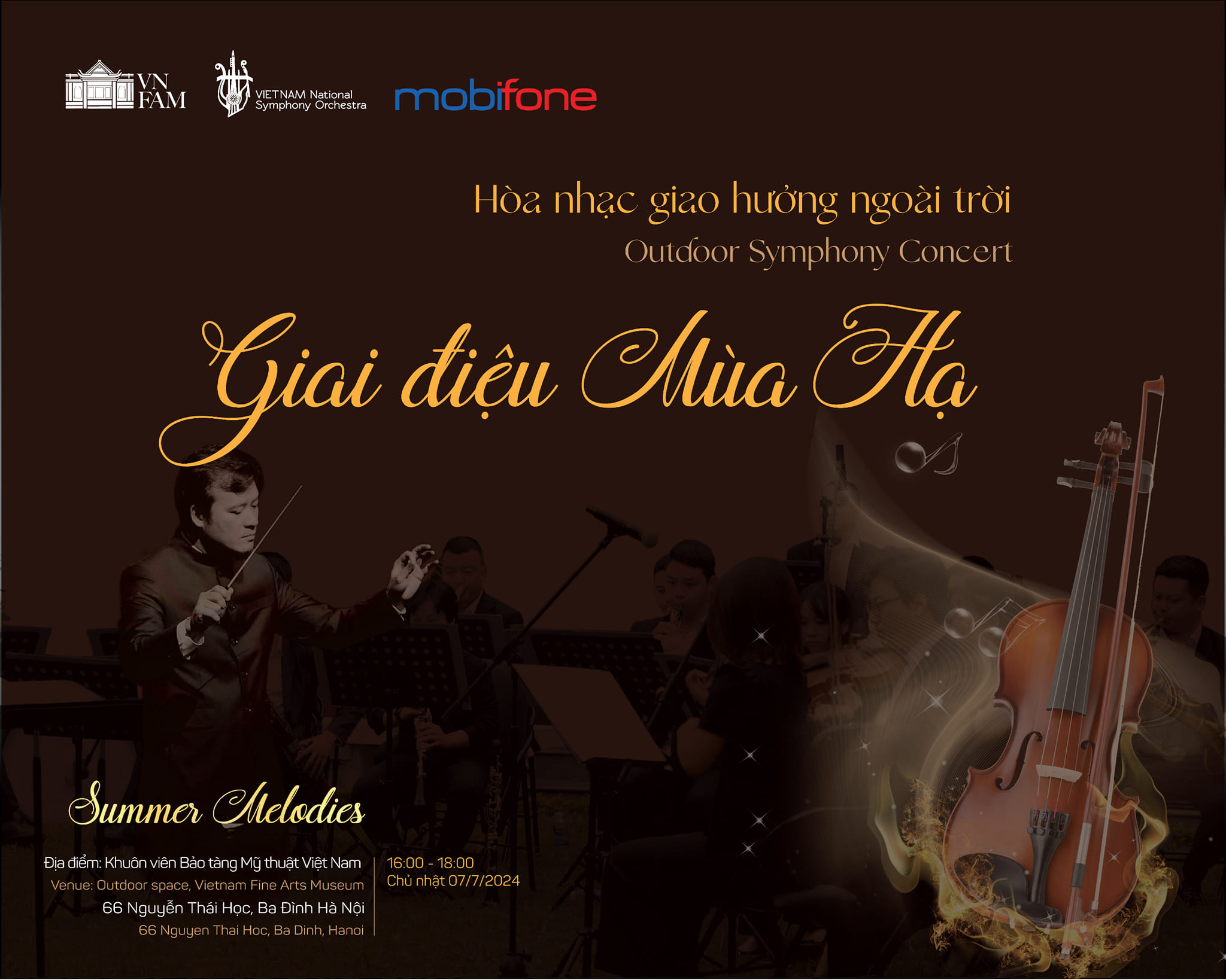 Thưởng thức âm nhạc kinh điển với “Giai điệu Mùa Hạ” tại Bảo tàng Mỹ thuật Việt Nam