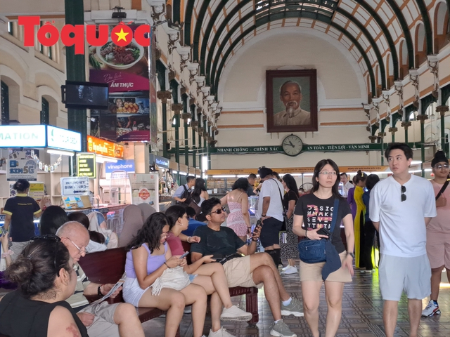 Gần 2,7 triệu lượt khách quốc tế đến TP.Hồ Chí Minh trong 6 tháng đầu năm 2024