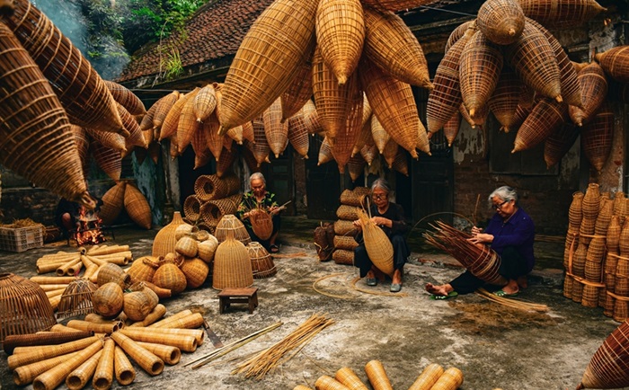 Giữ gìn nghề đan đó hàng trăm năm tại Hưng Yên