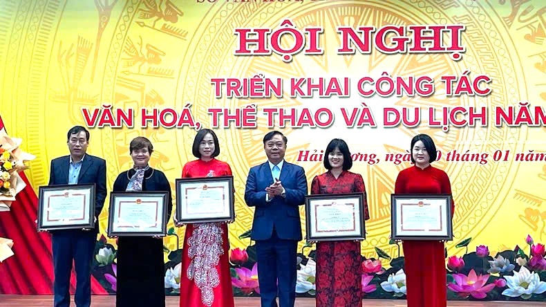 Phó Cục trưởng Phạm Văn Thủy dự Hội nghị triển khai công tác văn hóa, thể thao và du lịch tỉnh Hải Dương năm 2025