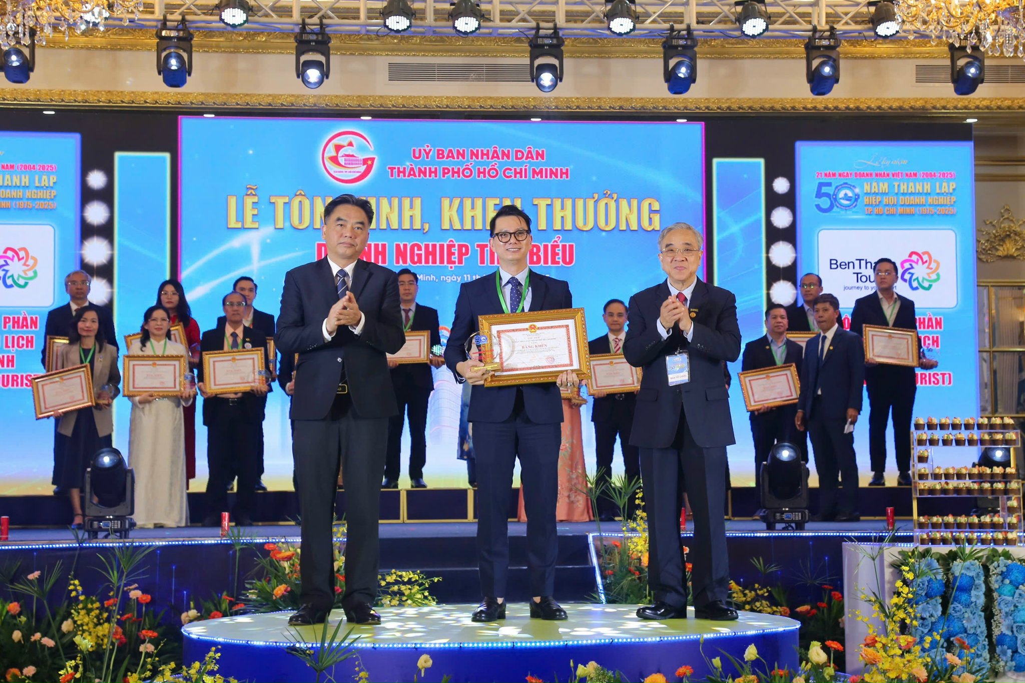 BenThanh Tourist đạt giải ''Sản phẩm, dịch vụ tiêu biểu TP. Hồ Chí Minh 2025''