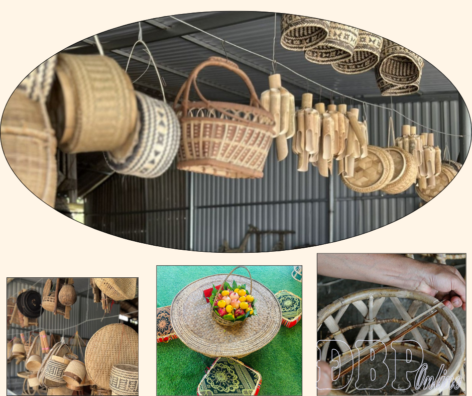 Điện Biên: Giữ hồn truyền thống nghề đan mây tre