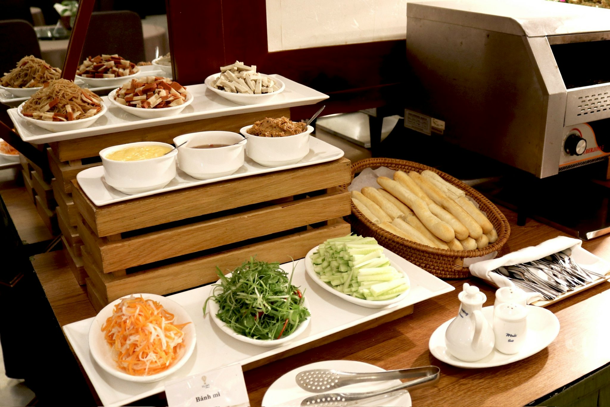 Buffet chay Khách sạn Viễn Đông mở rộng phục vụ cuối tuần