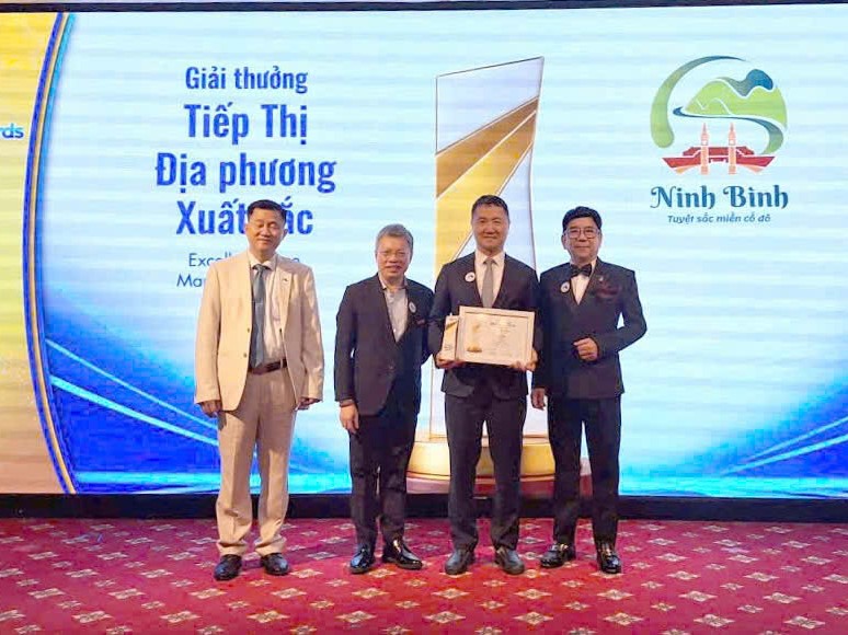 Ninh Bình được vinh danh “Điểm đến có chiến lược marketing xuất sắc nhất” năm 2025