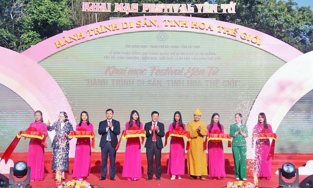 Festival Yên Tử (Quảng Ninh): ''Hành trình di sản - Tinh hoa thế giới''