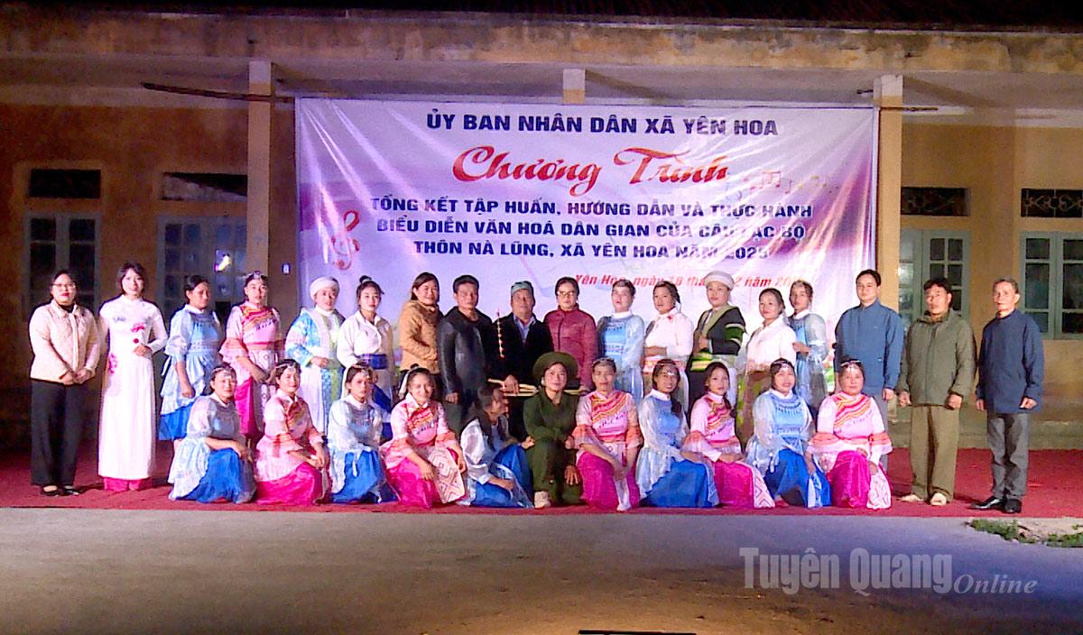 Yên Hoa (Tuyên Quang) bảo tồn văn hóa gắn với phát triển du lịch