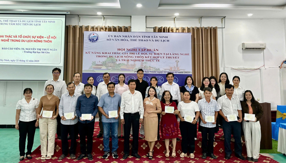 Tây Ninh: Nâng cao kỹ năng khai thác giá trị lễ hội, sự kiện tại làng nghề trong du lịch nông thôn