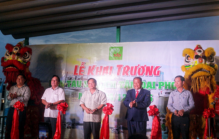 Bến tàu Du lịch Tân Đại Phong (Cần Thơ) chính thức hoạt động