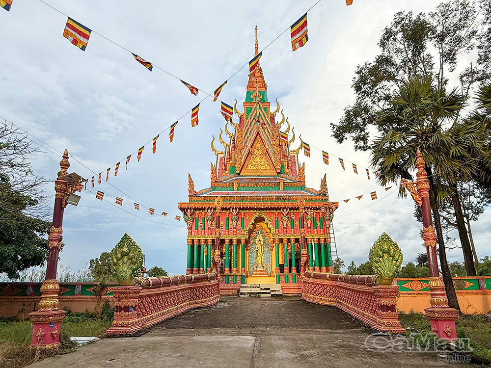 Cà Mau tu bổ Di tích lịch sử  - văn hóa quốc gia chùa Cao Dân