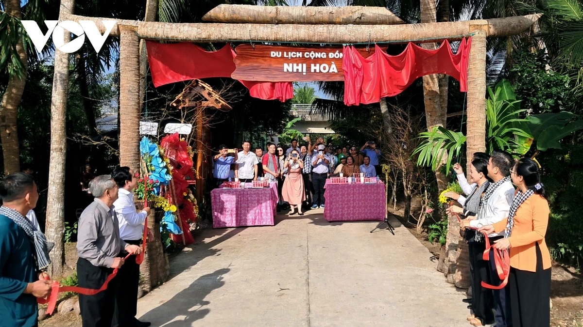 Du lịch cộng đồng Nhị Hòa (Vĩnh Long) chính thức ra mắt đón khách
