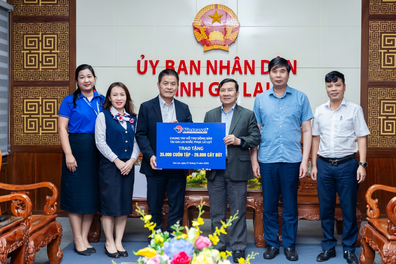 Vietravel chung tay cùng cộng đồng lan tỏa yêu thương - Kiến tạo tương lai bền vững
