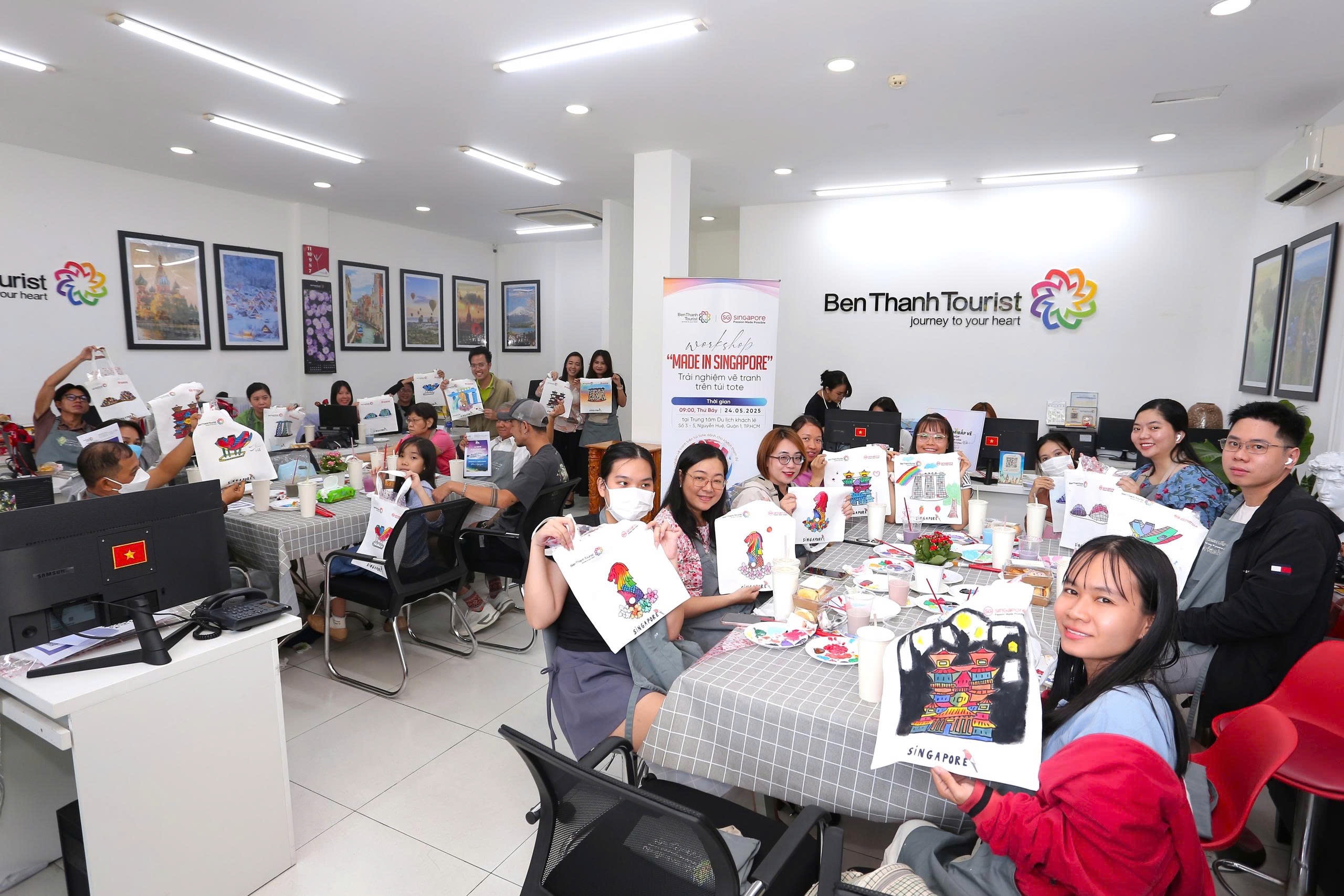 BenThanh Tourist và STB tổ chức workshop chủ đề “Made in Singapore” truyền cảm hứng du lịch