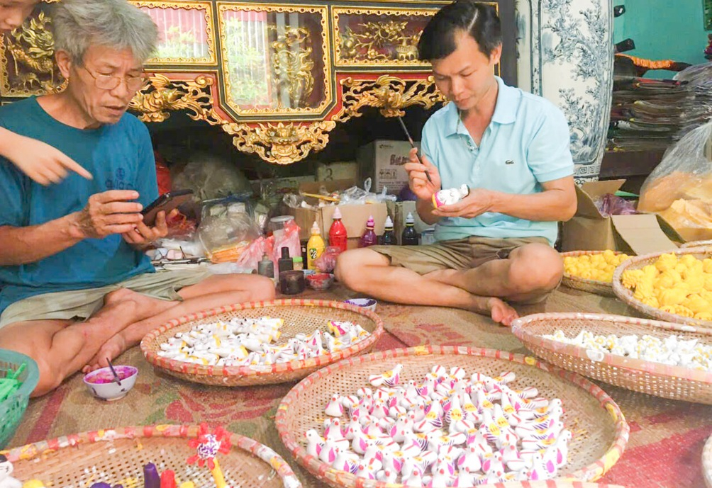 Nghề làm phỗng đất xứ Kinh Bắc