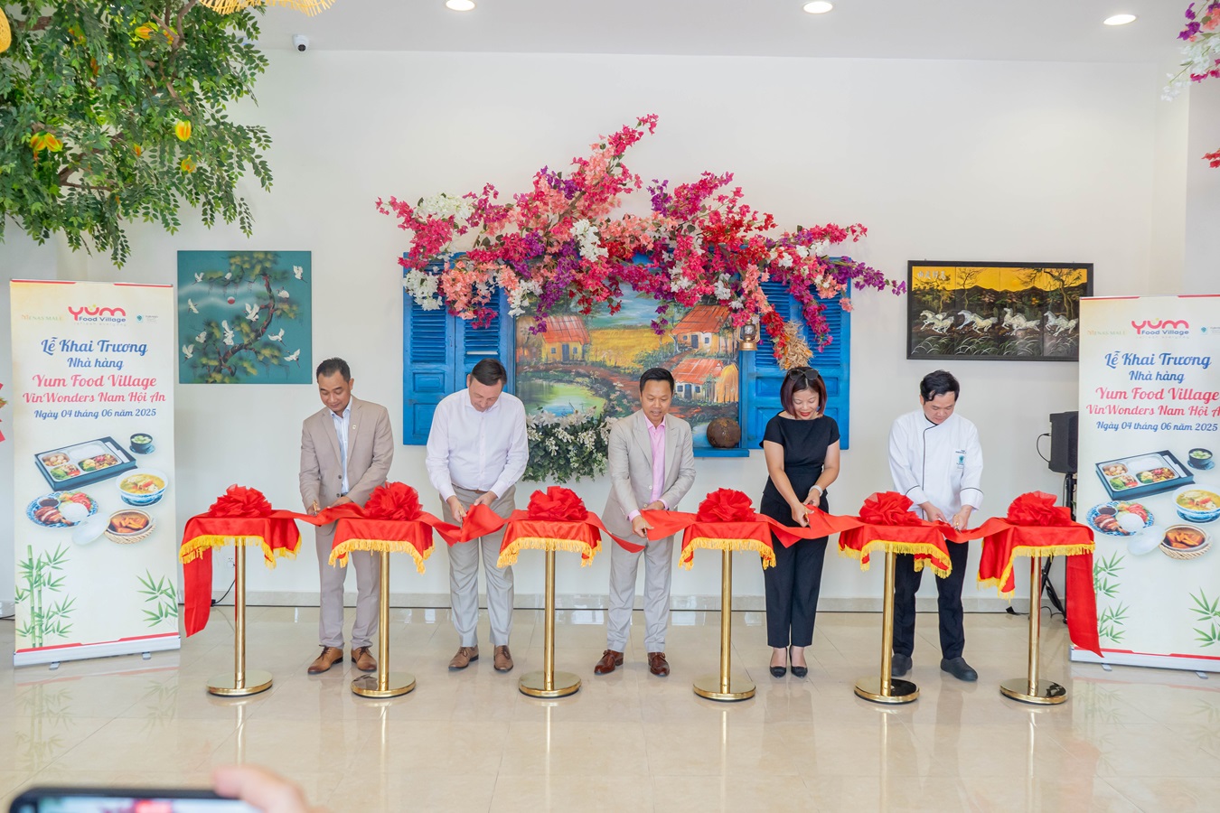 Yum Food Village chính thức khai trương tại VinWonders Nam Hội An