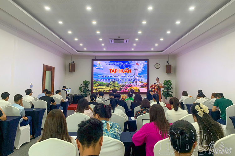 Điện Biên: Tập huấn kỹ năng xây dựng, sáng tạo nội dung, quảng bá trực tuyến về du lịch