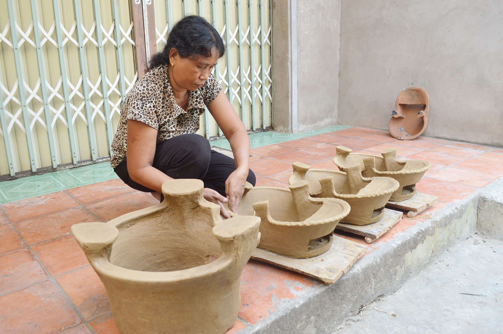 An Giang: “Giữ hồn” gốm Phnom Pi