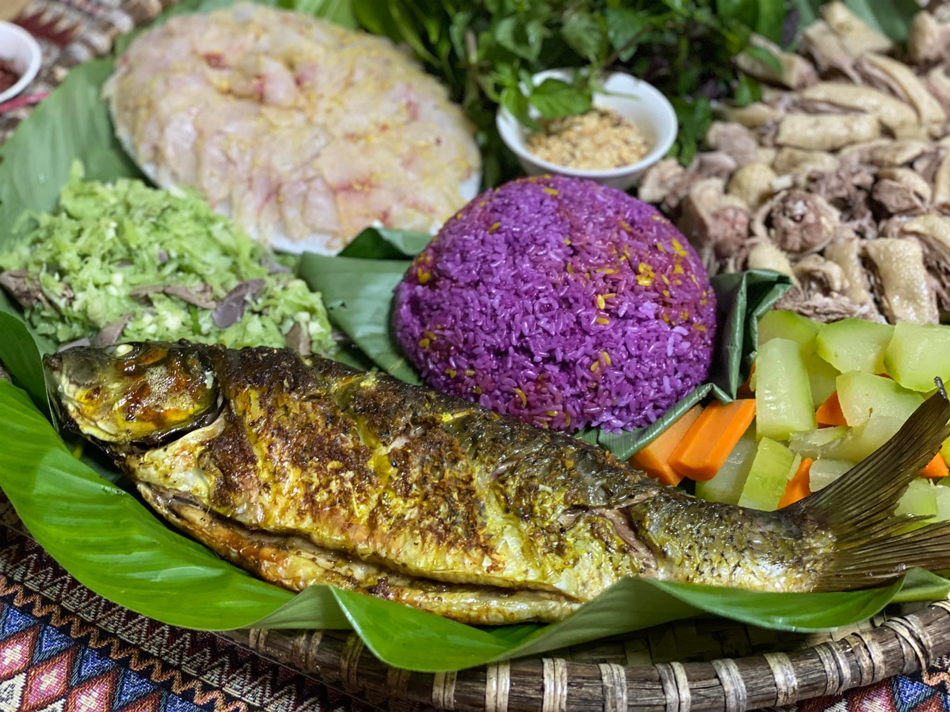Cá bỗng - Đặc sản Tuyên Quang thịt chắc, dai ngon