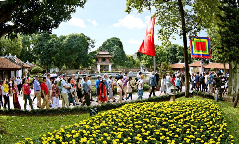 Du lịch Hà Nội tiếp tục tăng trưởng ấn tượng