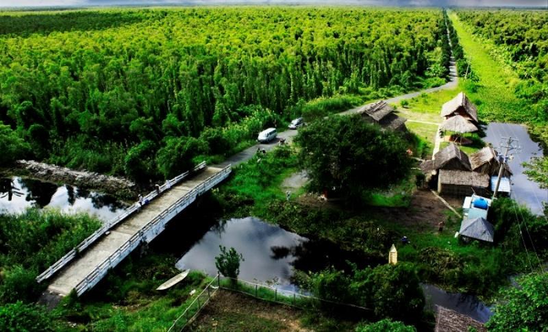 Cà Mau phát triển 6 tuyến du lịch tại Vườn Quốc gia U Minh Hạ