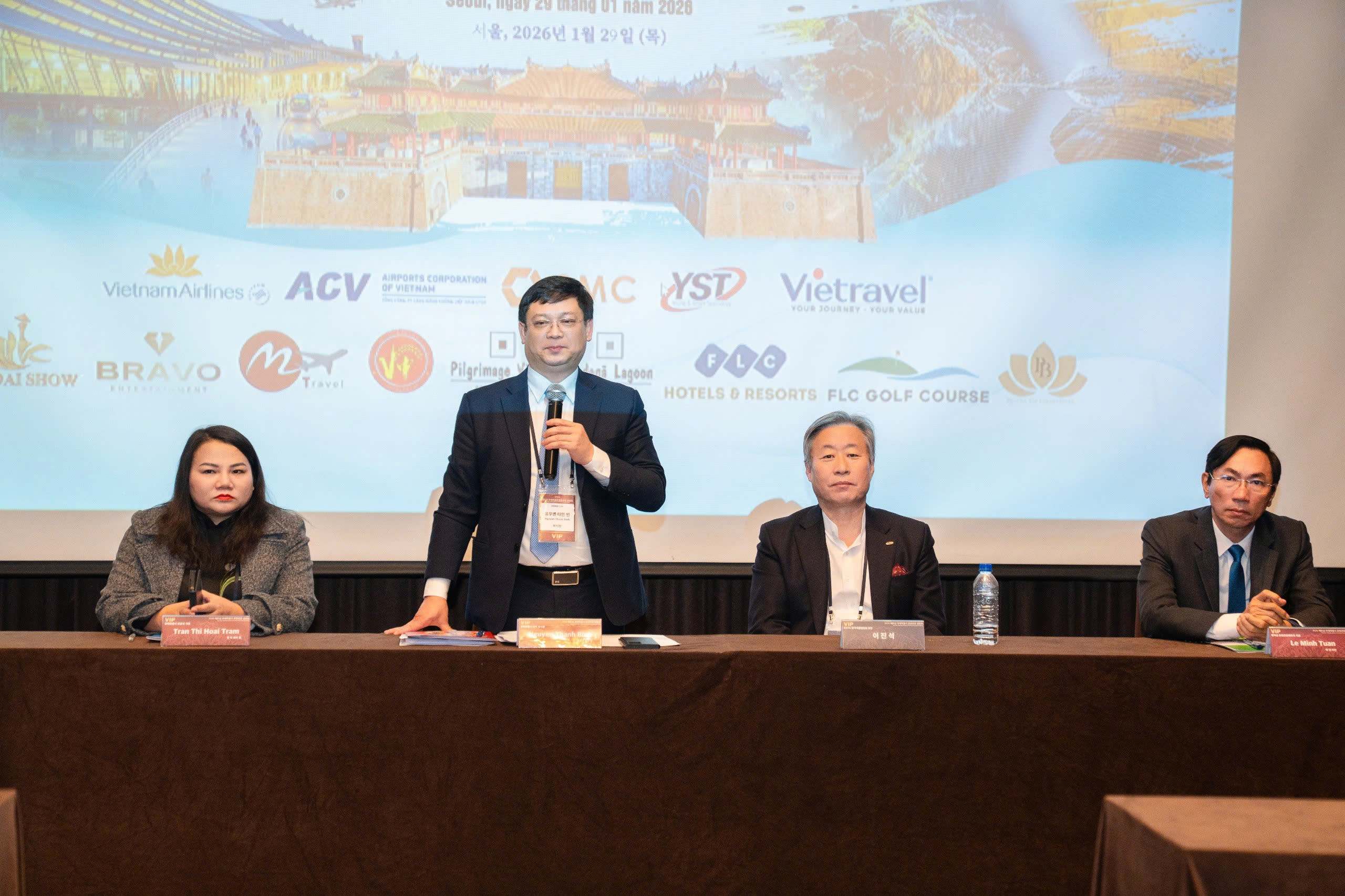 Huế và Quảng Trị xúc tiến quảng bá du lịch, thúc đẩy mở đường bay Hàn Quốc - Huế năm 2026