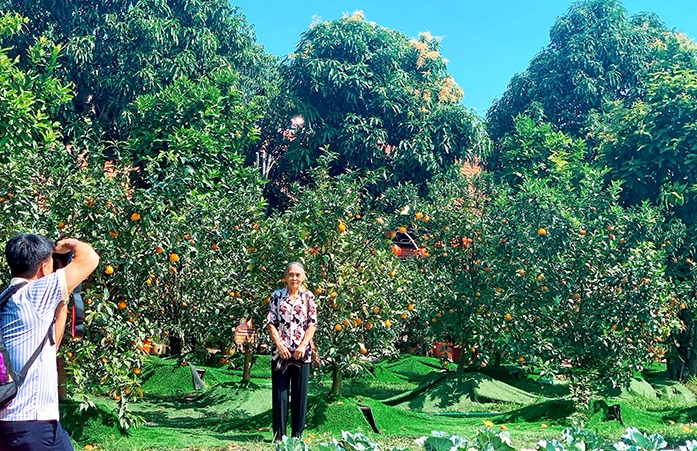 Không gian xanh thu hút du khách đến Cần Thơ